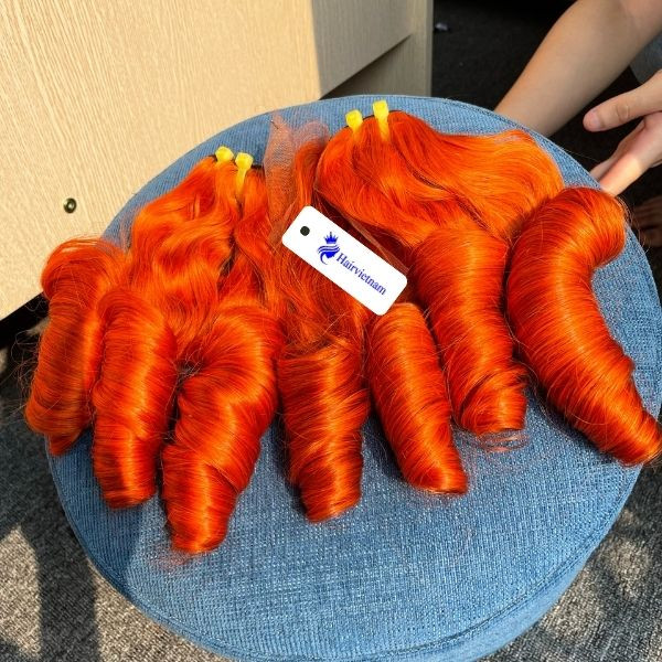 Vietnamese Human Hair Bundles with Curls